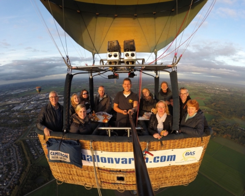Ballonvaart Roosendaal met BAS Ballonvaarten